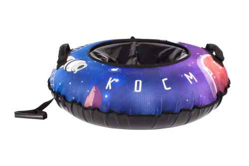 Тюбинг Snowstorm BZ-90_SPACE, 90 см, фиолетовый с черным