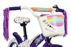 Велосипед Stark Tanuki 16 Girl (2023) (98-110 см), фиолетовый