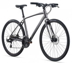 Велосипед Giant Escape 3 Disc (2022), рама XL (185-195 см), черный Велосипед Giant Escape 3 Disc (2022), рама XL (185-195 см), черный