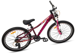 Велосипед Aspect ANGEL 24" (2022) (130-155 см), фиолетовый Велосипед Aspect ANGEL 24" (2022) (130-155 см), фиолетовый